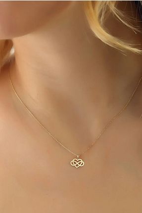 گردنبند طلا زرد زنانه 14 عیار Glorria - کد 112475760