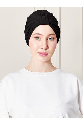 روسری مشکی پلی استر ada sanatsal - کد 864373278