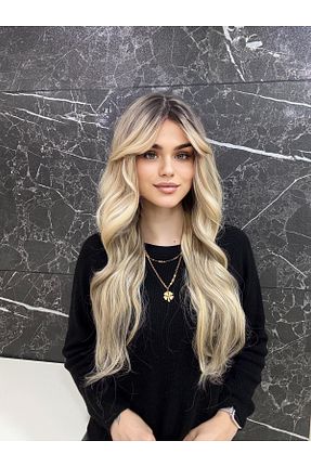 کلاه گیس زرد زنانه Fenomen Peruk - کد 887254706