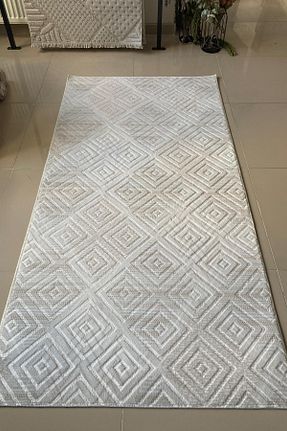 کناره بژ پلی استر Polaris Halı - کد 887163181