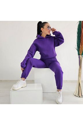 ست گرمکن طوسی زنانه پنبه ای Altı Üstü Butik - کد 863671763