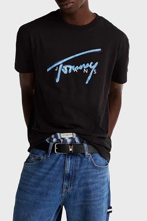 تیشرت مشکی مردانه رگولار Tommy Jeans - کد 887184641