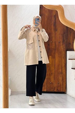 ست بالاتنه و پائین تنه طوسی زنانه جین UYSAL - کد 798913496