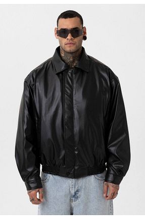 کت مشکی زنانه اورسایز İLKCET MODA - کد 866303987