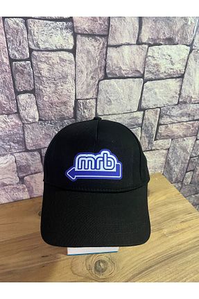 کلاه مشکی زنانه پنبه ای MRB - کد 887244725