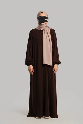 لباس حجاب سرمه ای زنانه سایز بزرگ Lemaye - کد 889361327