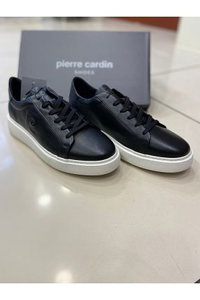 کفش کژوال مشکی مردانه چرم خالص Pierre Cardin - کد 887250694