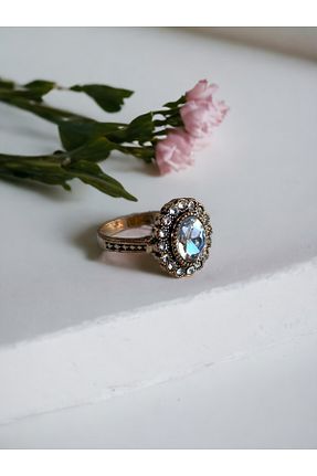 انگشتر جواهر سفید زنانه زیرکن FAYRA ACCESSORIES - کد 855601641