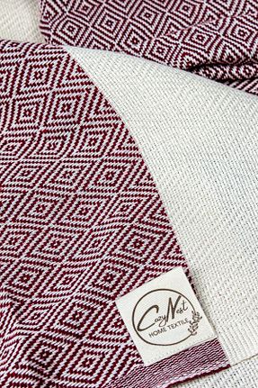 پشتمال زرشکی پنبه Cozy Nest - کد 887278558