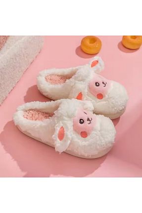 دمپائی سفید زنانه پارچه ای SOFT - کد 886310465