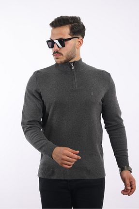 پلیور طوسی مردانه ساده rugatchi - کد 887303826