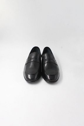 کفش کژوال مشکی مردانه چرم خالص ENDİCAN - کد 887294987