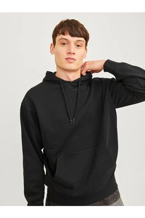 سوئیشرت مشکی مردانه ساده Jack & Jones - کد 850488868
