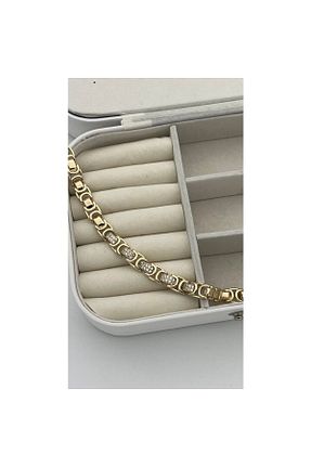 دستبند استیل (فولاد) طلائی استیل (فولاد) ParlaTakıAksesuar - کد 887306359