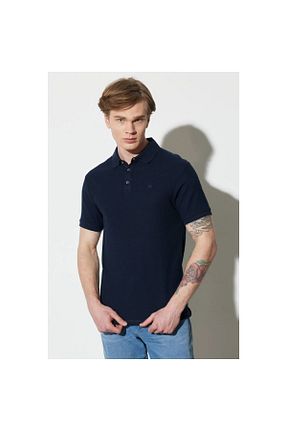 پولوشرت سرمه ای مردانه پارچه Wrangler - کد 665688833