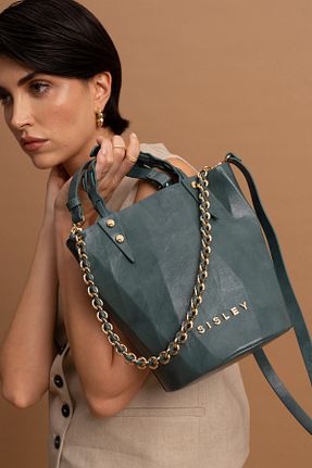 کیف دستی آبی زنانه Sisley - کد 887350521