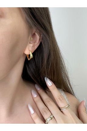 گوشواره استیل (فولاد) طلائی زنانه روکش طلا XUPING JEWELRY - کد 887354561