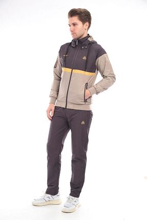 ست کرمکن اسپرت بژ مردانه پنبه پلی استر SOCCER - کد 812175868