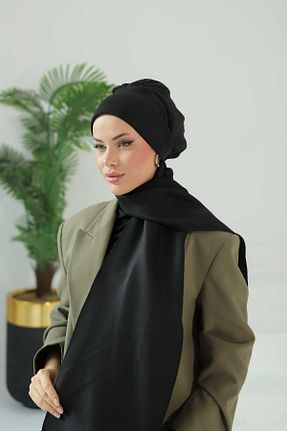 شال مشکی زنانه OykumBone - کد 887493973