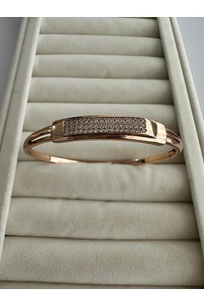 دستبند استیل (فولاد) زرد زنانه استیل (فولاد) DaintyReward - کد 887387263