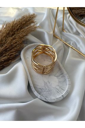 دستبند استیل (فولاد) طلائی بچه گانه استیل (فولاد) glitza - کد 887420941