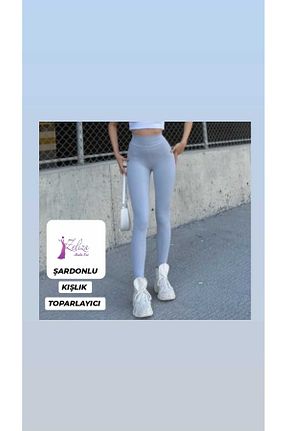 ساق شلواری متالیک زنانه بافتنی Zeliza Moda Evi - کد 887453442