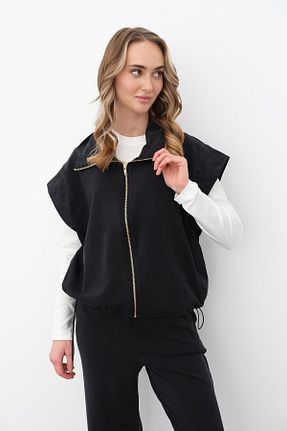 ست بالاتنه و پائین تنه طوسی زنانه رگولار Qutu Butik - کد 887464920