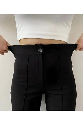 شلوار مشکی زنانه پنبه - الاستین ARENTIA - کد 887462375
