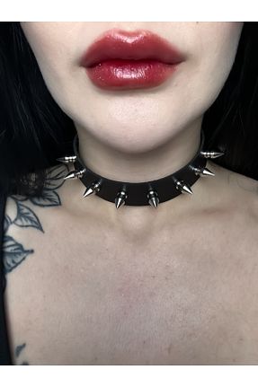 چوکر مشکی چرم مصنوعی DarkellaStore - کد 887460053