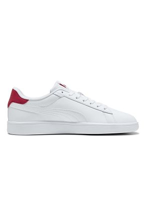 کفش اسنیکر سفید مردانه چرم مصنوعی Puma - کد 806643443