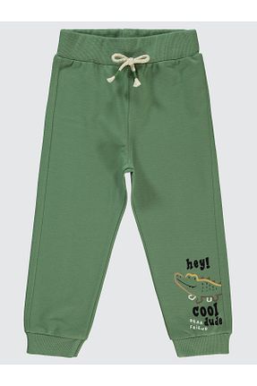 پائین تنه گرمکن اسپرت سبز بچه گانه رگولار Civil Boys - کد 869492629