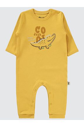 سرهمی خواب زرد بچه گانه پنبه ای Civil Baby - کد 887551108