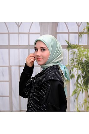 شال سبز زنانه ویسکون ZENİPEK - کد 887560769