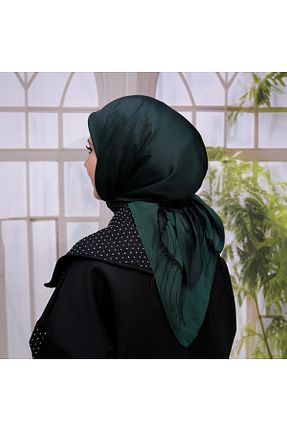 شال سبز زنانه ویسکون ZENİPEK - کد 887558442