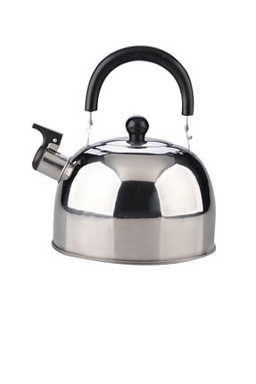 کتری طوسی استیل (فولاد) Chavin - کد 840440053