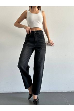 شلوار جین مشکی زنانه پاچه لوله تفنگی DK 49 JEANS - کد 887497560
