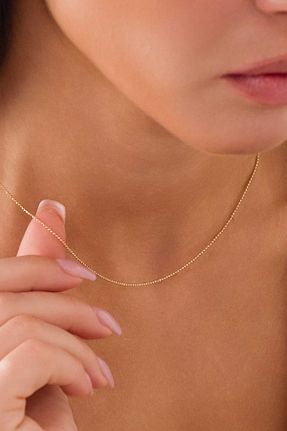 گردنبند طلا زرد زنانه 14 عیار ZEYNEPLİ GOLD - کد 887502062
