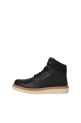 بوت / نیم بوت مشکی مردانه چرم مصنوعی Jack & Jones - کد 887497589