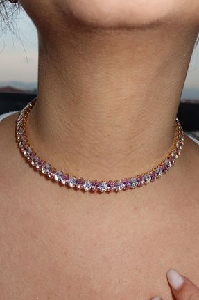 گردنبند جواهر طلائی زنانه Takıştır - کد 887509190