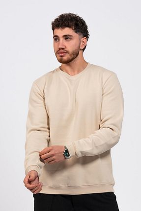 سوئیشرت بژ زنانه ساده LUMARTA - کد 887528474