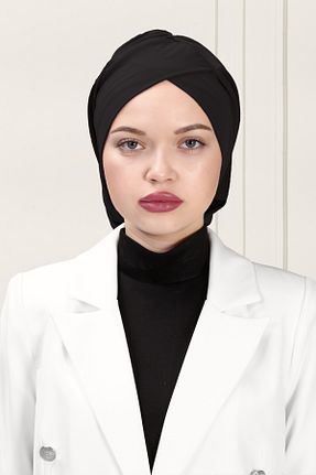 روسری مشکی ساتن ada sanatsal - کد 264015579