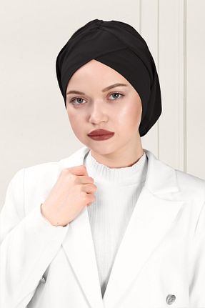 روسری مشکی ساتن ada sanatsal - کد 264015579