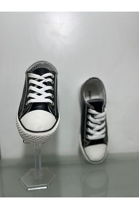 کفش اسنیکر مشکی بچه گانه بند دار Rexba - کد 887656807