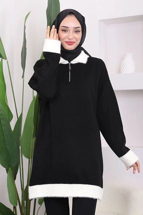 تونیک حجاب مشکی زنانه پنبه پلی استر zarifsen - کد 887824117