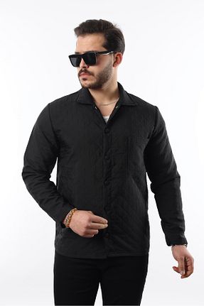 کت مشکی مردانه اسلیم YŞRLİNE COLLECTİON - کد 887579530