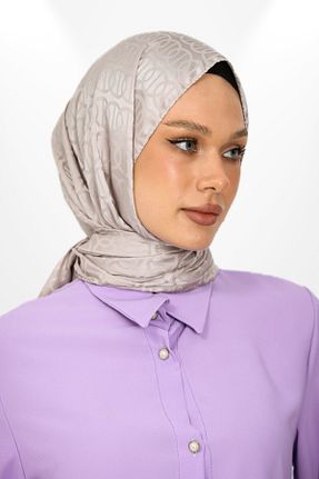 شال بژ زنانه hijabchi - کد 887684955