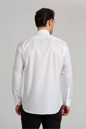 پیراهن سفید مردانه رگولار Bisse - کد 842485651