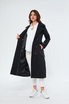 ترنچکت مشکی زنانه %100 پنبه PASTELASTORE - کد 851671499
