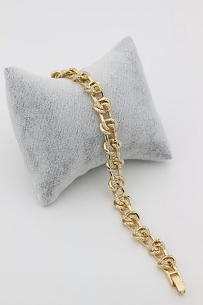 دستبند استیل (فولاد) زرد زنانه استیل (فولاد) XUPING JEWELRY - کد 887606327