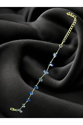 دستبند استیل (فولاد) آبی زنانه استیل (فولاد) Keskin bijuteri - کد 887622823